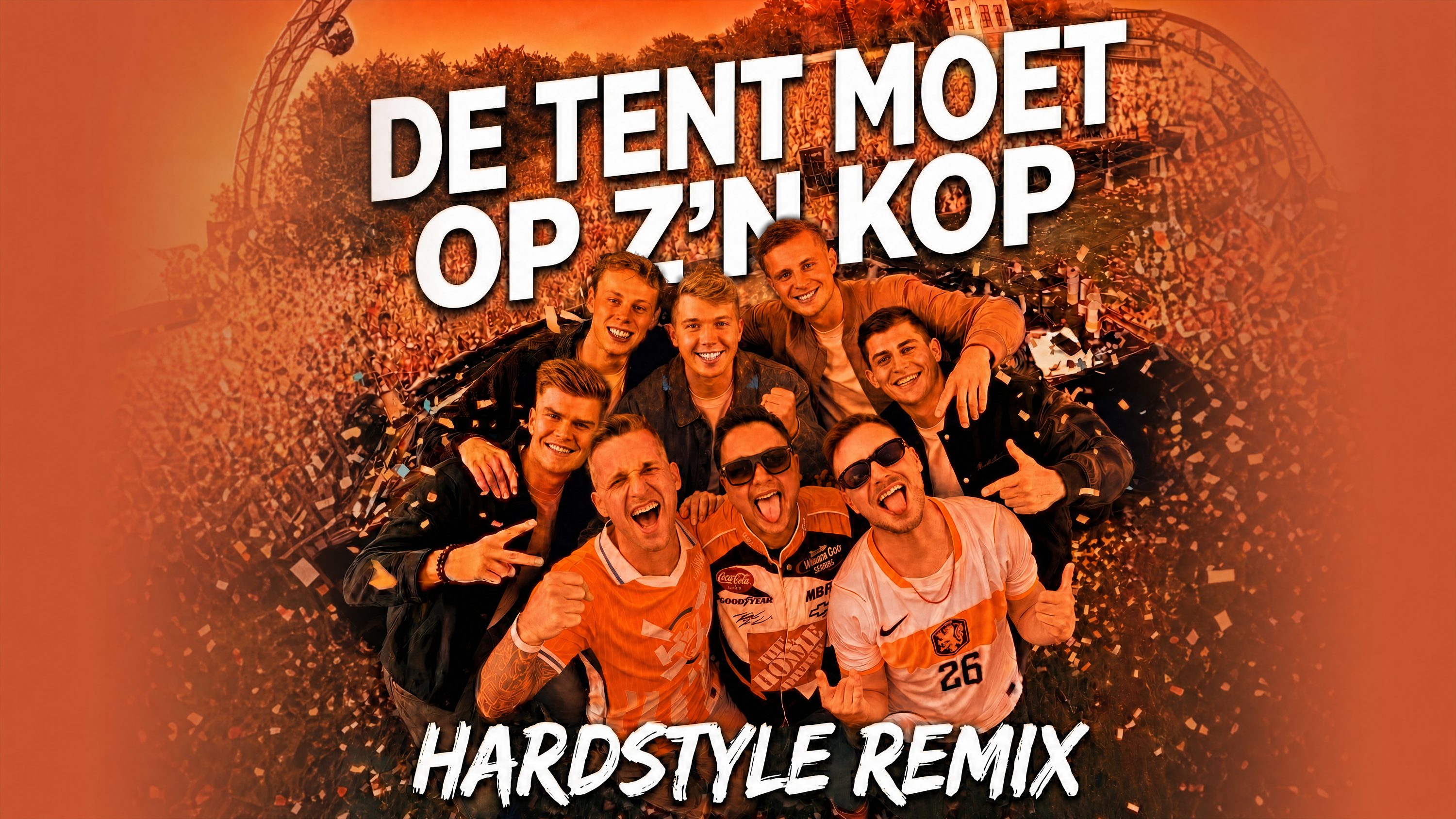 De Tent Moet Op Z'n Kop (Hardstyle Remix) background