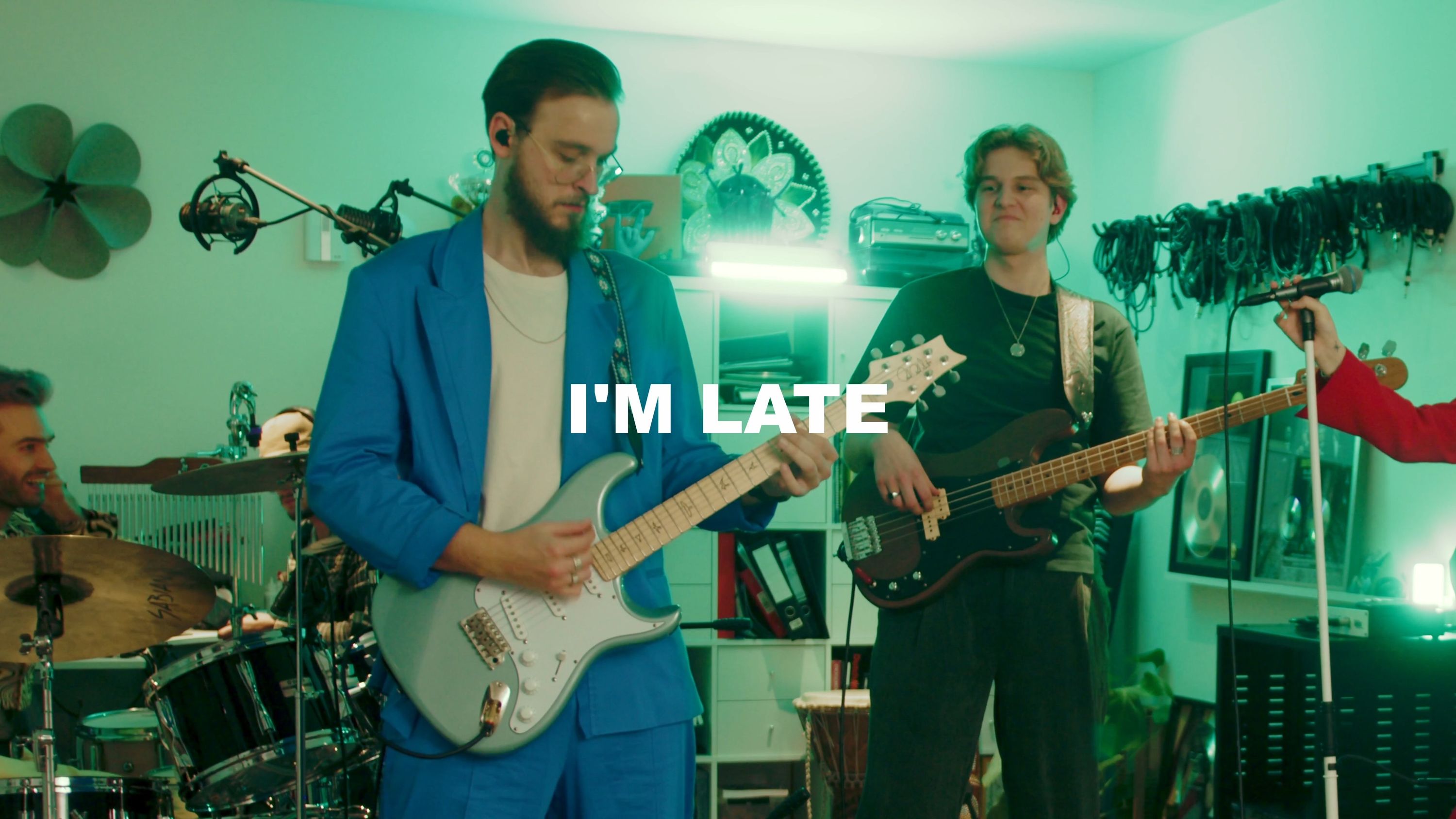 I'm Late background