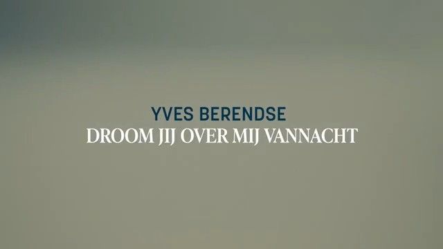 Droom Jij Over Mij Vannacht (Lyric Video) background